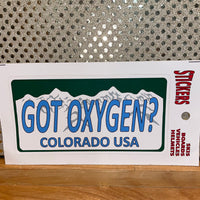 CO Sticker - Got Oxygen?