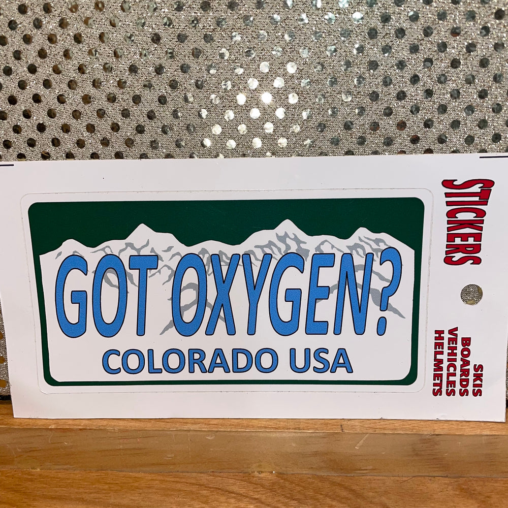 CO Sticker - Got Oxygen?