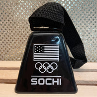 Sochi Olympics Cowbell - Black