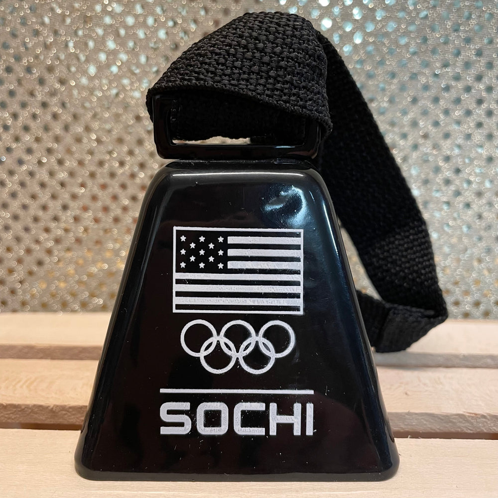 Sochi Olympics Cowbell - Black
