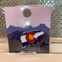 
              Vail Colorado Flag Pin
            