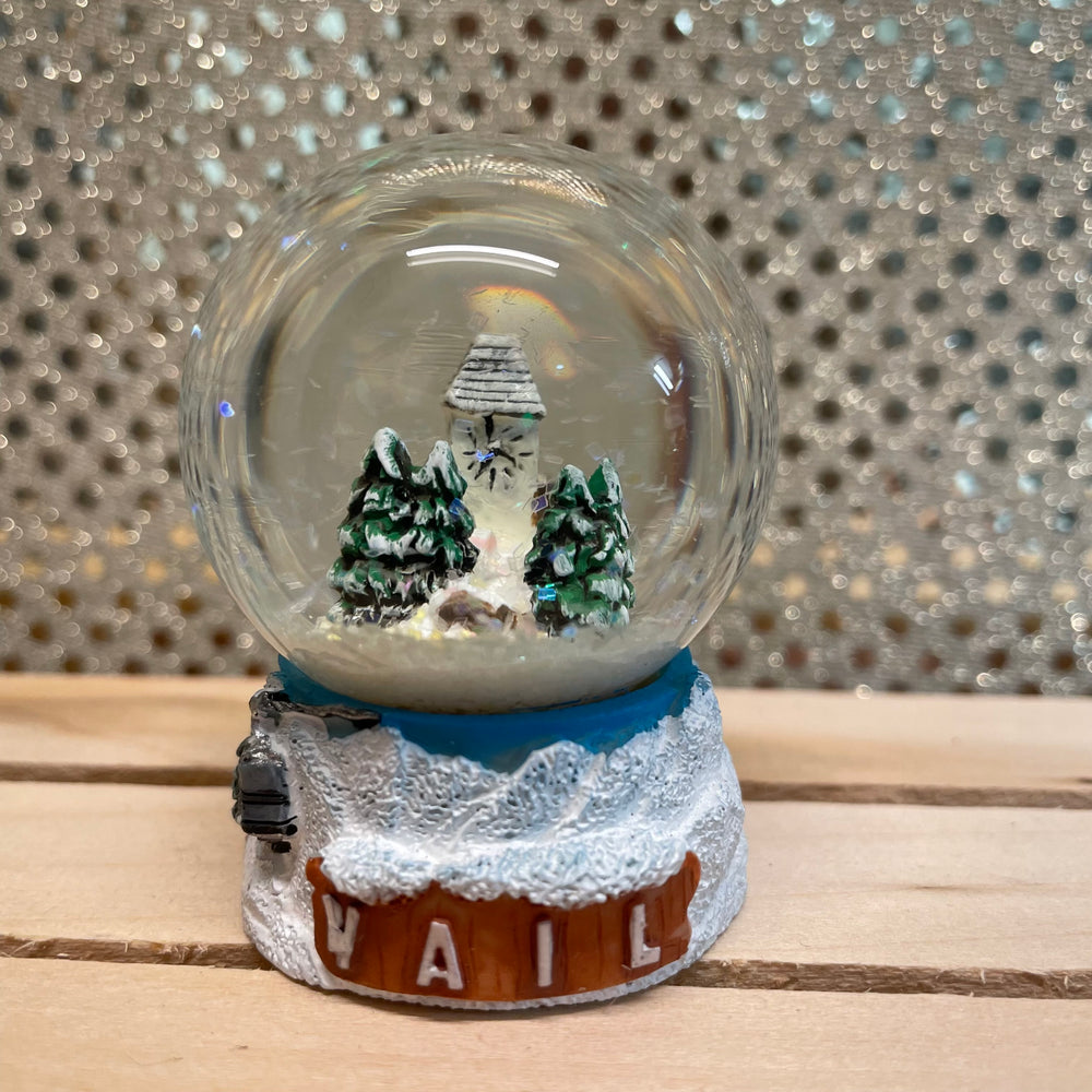 Vail Village Snow Globe - Small