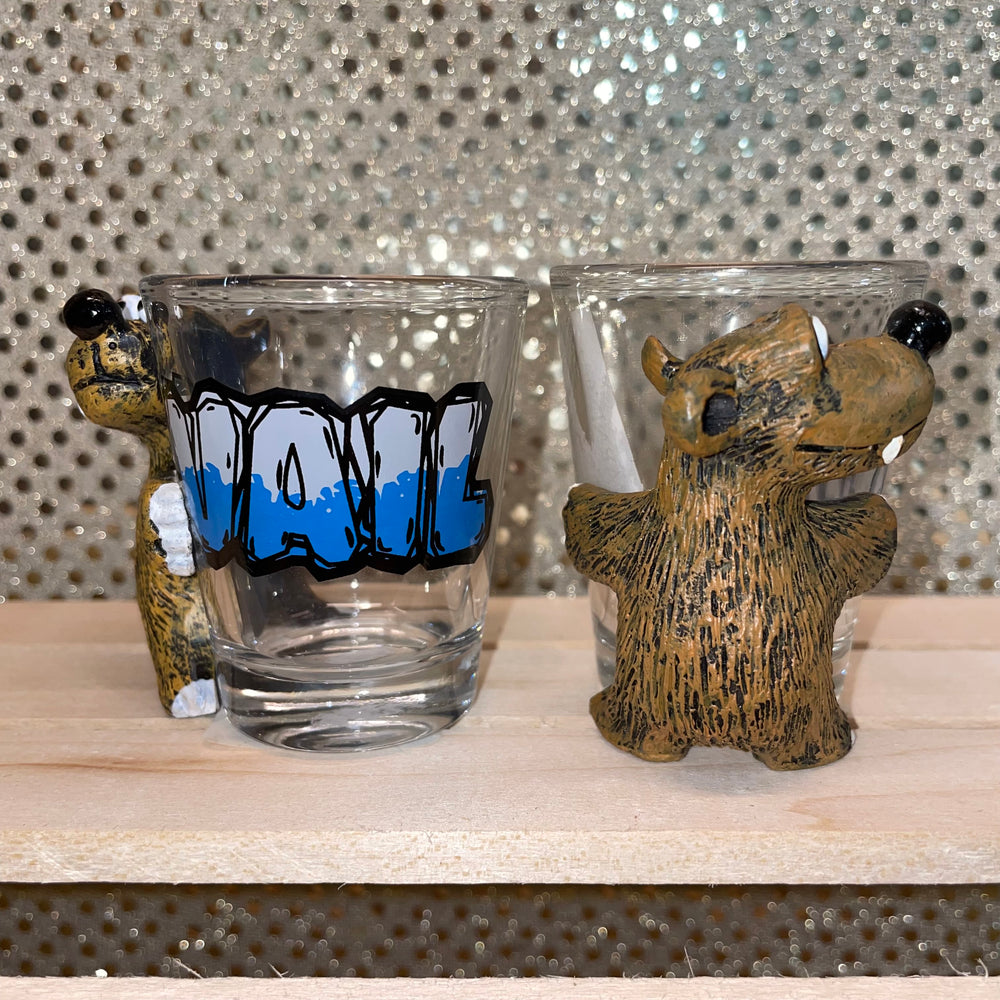 Vail or  Beaver Creek Shot Glass - Bear