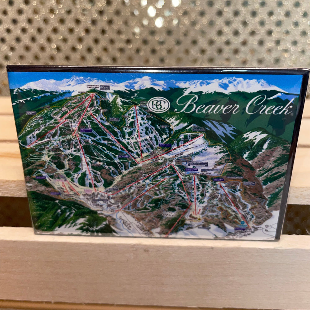 Beaver Creek Magnet - Ski Map