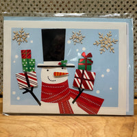 
              Snowman with Presents Card
            