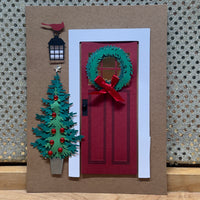 
              Holiday Front Door Card
            