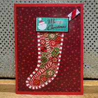 
              Santa Stocking Card
            