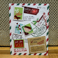 
              Elf and Reindeer Card
            