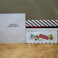 
              Elf and Reindeer Card
            
