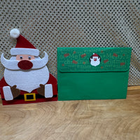 
              Felt Santa Card
            
