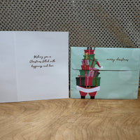 
              Santa with Presents Card
            