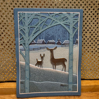 
              Deer and Snow Card
            