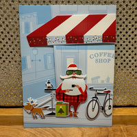 
              Snowflake with Sungalsses Card
            