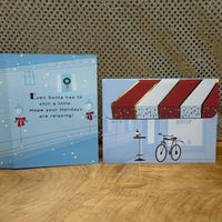 
              Snowflake with Sungalsses Card
            