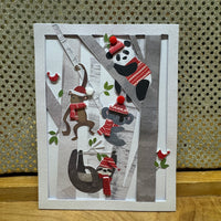 
              Animals in Tree Card
            