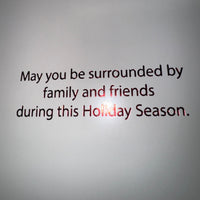 
              Red and White Snowflake Card
            