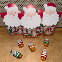 
              Chocolate Santas in Santa Bag
            
