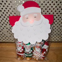 
              Chocolate Santas in Santa Bag
            