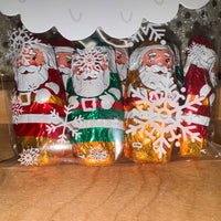 
              Chocolate Santas in Santa Bag
            