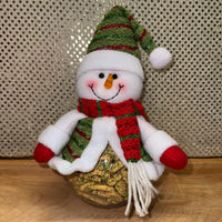 
              Snowman Candy Jar With Shortbread Cookies
            