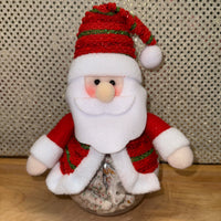 
              Santa Jar with Sprinkle Tree Pretzels
            