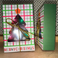 
              Dark Chocolate Ornaments in Green Holiday Box
            