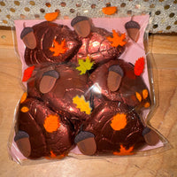 
              Milk Chocolate Fall Leaves - Foiled - 10pc
            