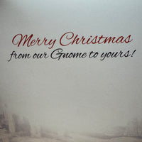 
              Holiday Gnome Card
            
