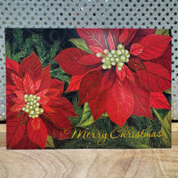 
              Poinsetta Holiday Card
            