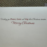 
              Poinsetta Holiday Card
            