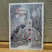 
              Snowy Church Card
            