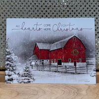 
              Holiday Barn Card
            