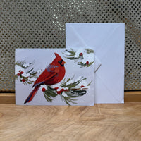 
              Cardinal on a Tree Branch Card
            