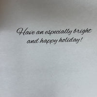 
              White Seasons Greetings Card
            