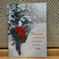 
              Wreath in Snow Card
            