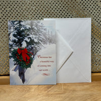 
              Wreath in Snow Card
            
