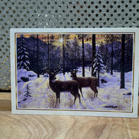 
              Deer in Snow Card
            