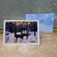 
              Deer in Snow Card
            