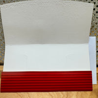 
              Red Floral Gift Card or Cash Holder
            