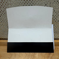 
              Black and Gold Stripe Gift Card or Cash Holder
            