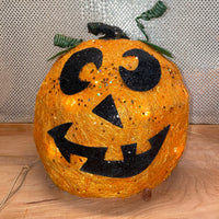 
              Light-Up Glitter Pumpkin
            