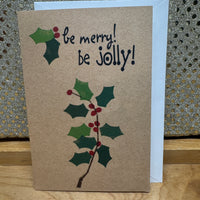 
              Be Merry Be Jolly Card
            