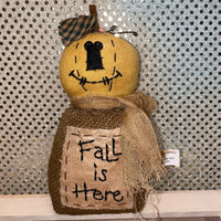 Pumpkin or Scarecrow Sitter