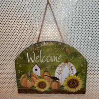 Slate Welcome Sign