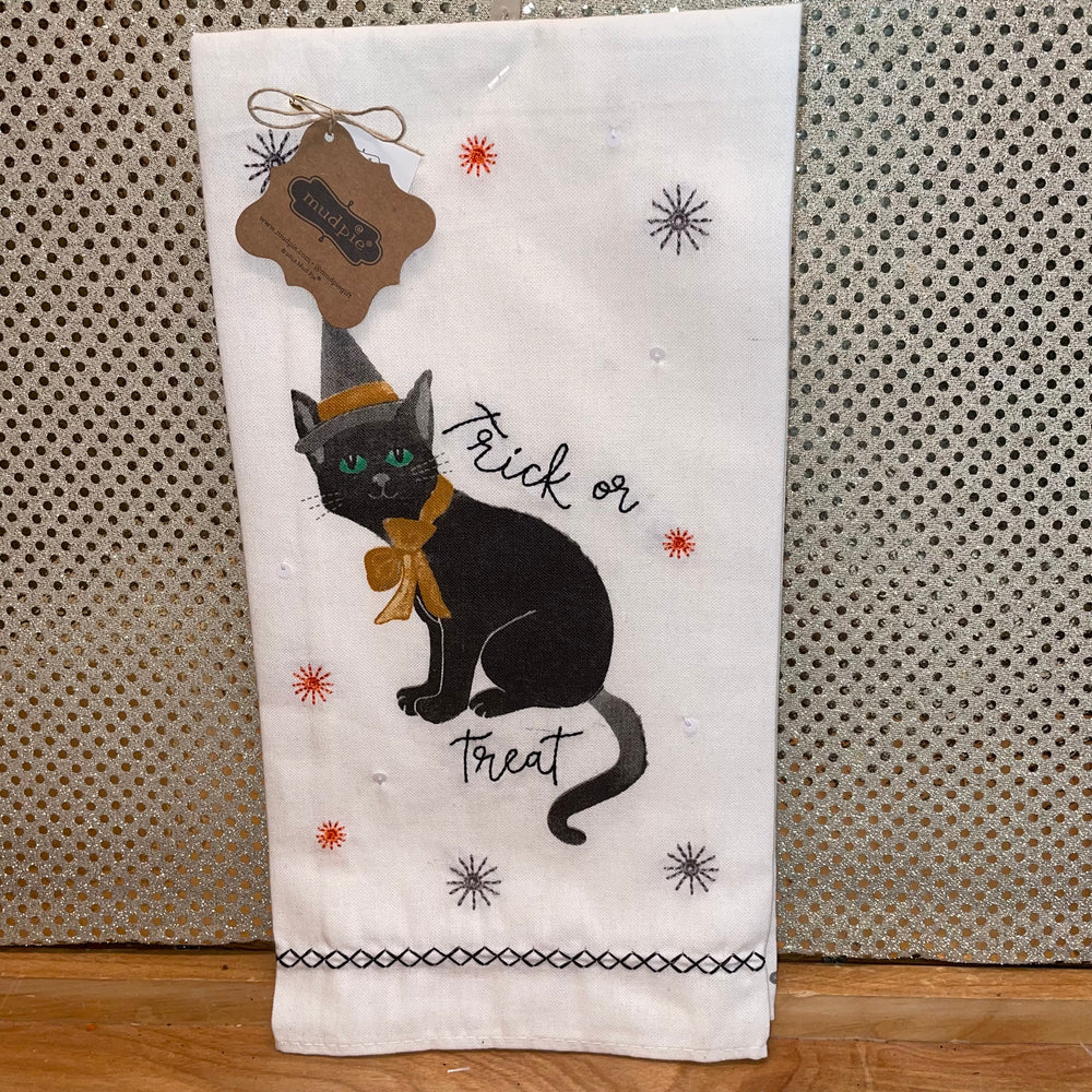 Cat Trick or Treat Towel