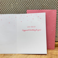 
              Pink Balloon Birthday Card
            