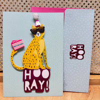 
              Cheetah Birthday Card
            