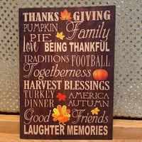 
              Thanksgiving Iconic Phrases Card
            