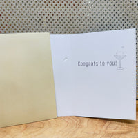 
              Cheers Champagne Card
            