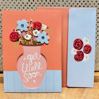 
              Get Well Bouquet of Flowers Card
            